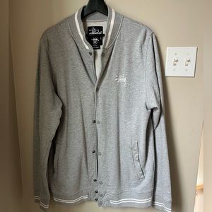 STUSSY XL GREY JACKET